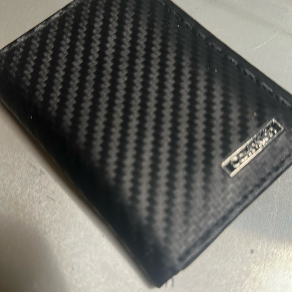 Black Carbon Fiber Wallet